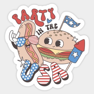 Party in the USA Sticker